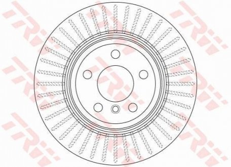 Диск гальмівний TRW DF6512S