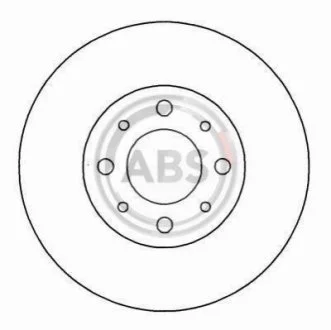 Гальмівний диск A.B.S. 16222
