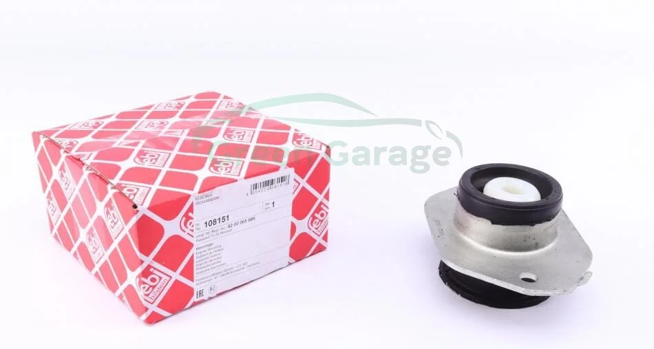Подушка двигателя левая OPEL Vivaro A 2000 - 2014 (пр-во Febi) FEBI BILSTEIN 108151 (фото 1)