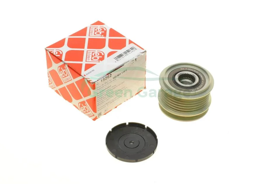 Механизм свободного хода генератора Volkswagen, Skoda, Audi, Seat (пр-во FEBI) FEBI BILSTEIN 15262 (фото 1)