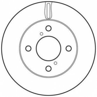 Гальмівний диск JURID 562674JC