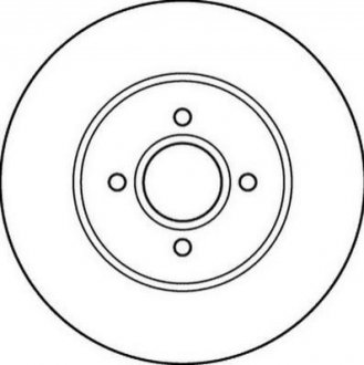Гальмівний диск JURID 562206JC