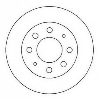 Гальмівний диск JURID 561824JC