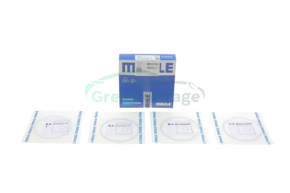 Кільця поршневі MAHLE / KNECHT 081RS001080N0 (фото 1)