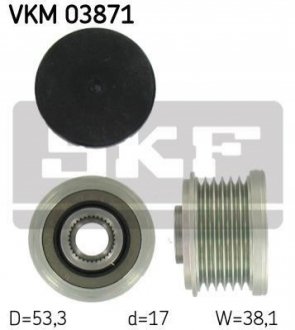 Шків генератора SKF VKM03871