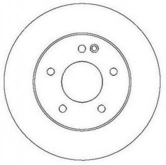 Гальмівний диск JURID 561697JC
