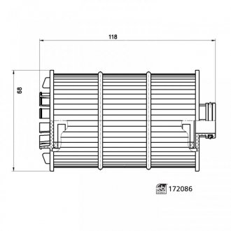 FILTR OLEJU VAG FEBI BILSTEIN 172086