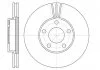 Диск тормозной VW PASSAT -05 передн. (пр-во) REMSA 654910 (фото 4)