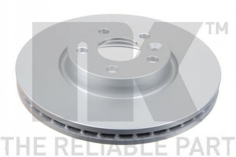Диск тормозной передний «алюминизированний» NK 312573