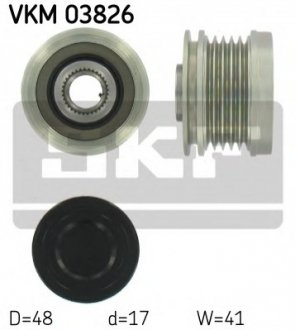 Шків генератора SKF VKM03826