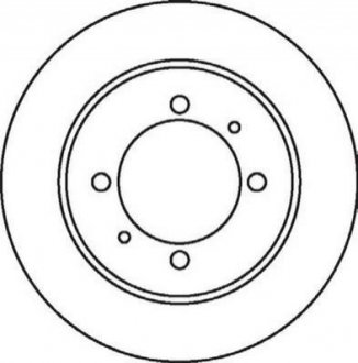 Гальмівний диск JURID 562059JC