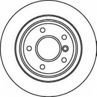 Гальмівний диск JURID 562062JC
