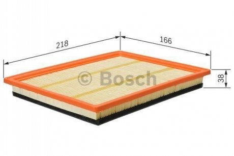 Фільтр повітря BOSCH F026400177