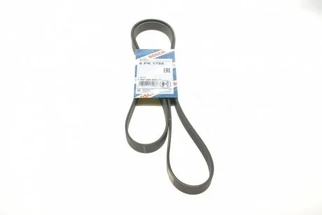 Ремень п-клиновой 6pk1755 (пр-во Bosch) BOSCH 1987946030