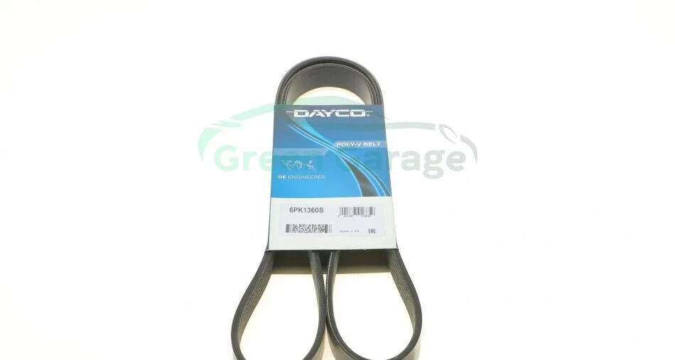 Доріжковий пас DAYCO 6PK1360S (фото 1)