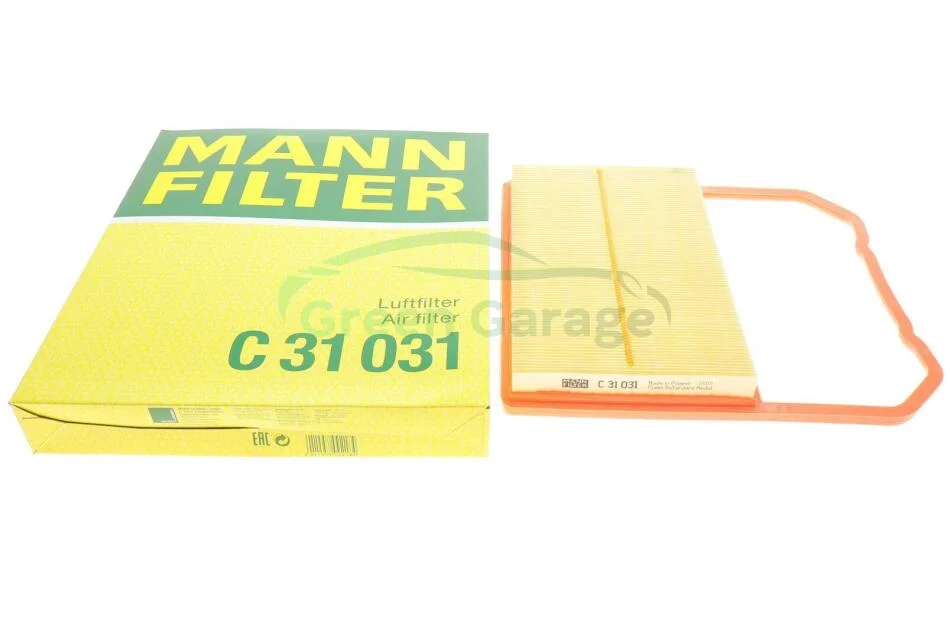 Фильтр воздушный VW POLO, SEAT IBIZA 1.0 MPI 17- (пр-во) MANN C31031 (фото 1)
