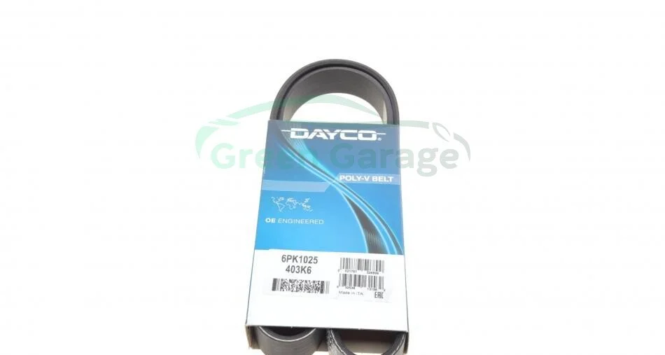 Ремень поликлин. (пр-во) DAYCO 6PK1025 (фото 1)