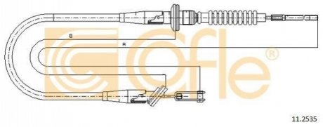 Трос зчеплення COFLE 112535