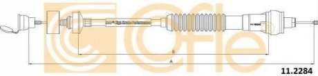 Трос зчеплення COFLE 112284