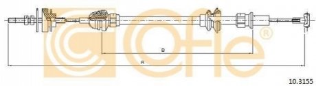 Трос зчеплення COFLE 103155