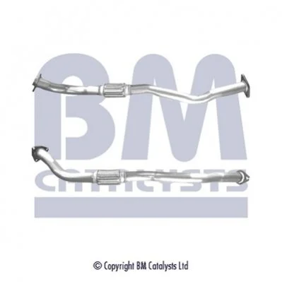 Вихлопна труба передн NISSAN NAVARA 2.5D 11.01- BM CATALYSTS BM50144 (фото 1)