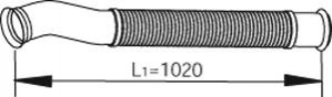 Випускна труба DINEX 22188