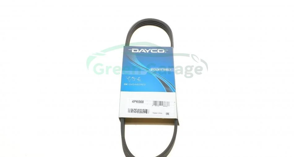Ремень поликлин. CHEVROLET, DAEWOO MATIZ (пр-во) DAYCO 4PK668 (фото 1)