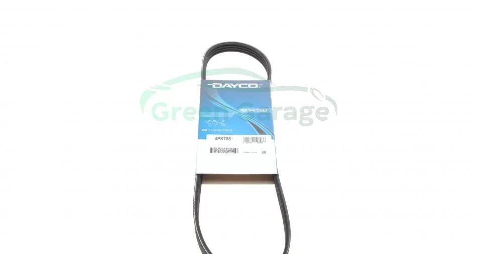 Ремень поликлин. CHEVROLET, DAEWOO Matiz (M200,M250) (M100) 0.8 (пр-во) DAYCO 4PK788 (фото 1)