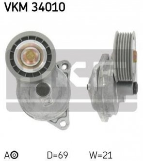 Ролик натяжний SKF VKM34010