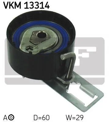Ролик натяжний SKF VKM13314 (фото 1)