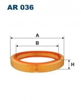 Фільтр повітря FILTRON AR036
