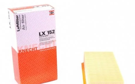 Фільтр повітря MAHLE / KNECHT LX152