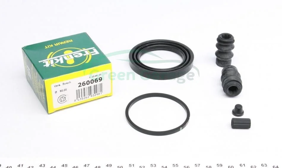 Ремкомплект направляючих супорту ALFA ROMEO/CITROЁN/FIAT/FORD/HONDA/ MERCEDES "F 04>> FRENKIT 260069 (фото 1)