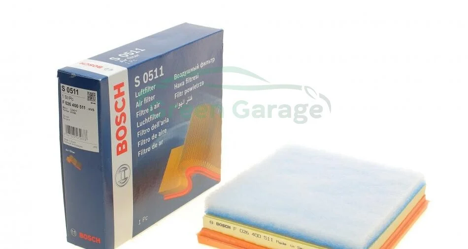 Фильтр воздушный PSA 1.6 BlueHDI 14-(пр-во) BOSCH F026400511 (фото 1)