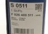 Фильтр воздушный PSA 1.6 BlueHDI 14-(пр-во) BOSCH F026400511 (фото 5)
