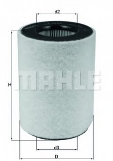 Фільтр повітря MAHLE / KNECHT LX1792