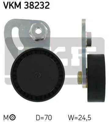 Ролик натяжний SKF VKM38232 (фото 1)