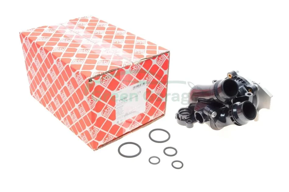 Водяна помпа (з корпусом) VAG 1.8/2.0 TSI/TFSI 09.04- FEBI BILSTEIN 174765 (фото 1)