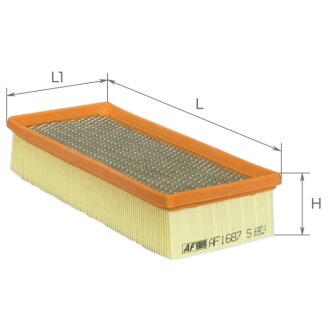 Фільтр повітря ALPHA FILTER AF1687S