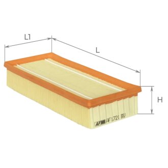 Фільтр повітря ALPHA FILTER AF1721