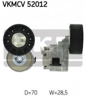 Ролик натяжний SKF VKMCV52012