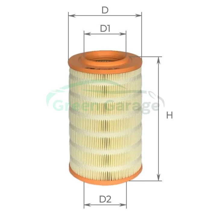 Фильтр воздушный FIAT DUCATO 94-, CITROEN JUMPER 94- (пр-во) ALPHA FILTER AF0126 (фото 1)