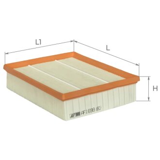 Фільтр повітря ALPHA FILTER AF1698