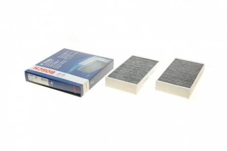 Фильтр салона MB GL, ML 06- угольный (2шт.) (пр-во) BOSCH 1987435585