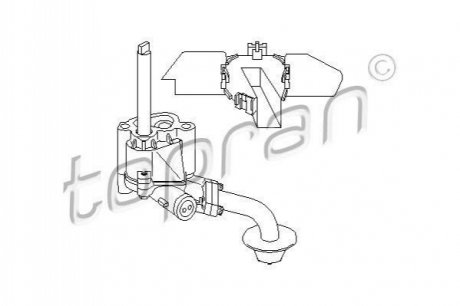 Масляний насос TOPRAN / HANS PRIES 100257