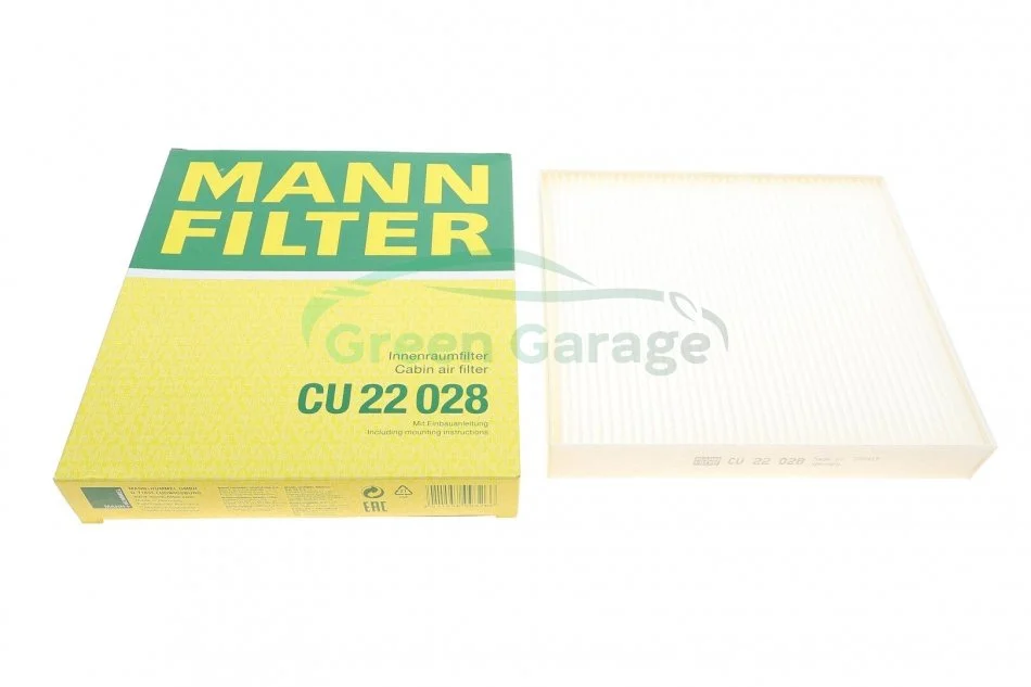Фільтр салону MANN CU22028 (фото 1)