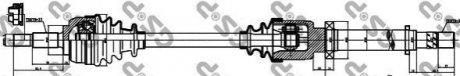Привідний вал GSP 250372