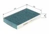 Фильтр салона NISSAN JUKE 10-, RENAULT FLUENCE 10- FILTER+ (пр-во) BOSCH 0986628550 (фото 5)