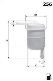 Фільтр палива MECAFILTER ELE6016