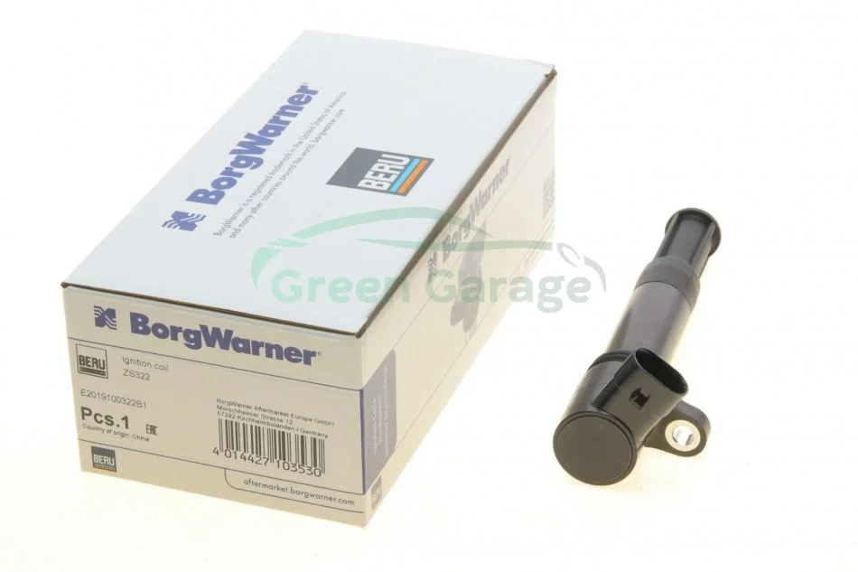 Ignition coil BERU ZS322 (фото 1)